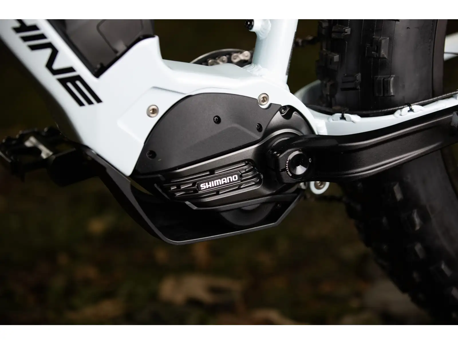 Rock Machine VYÖRY e50 S Fatbike E-Bike Gloss White/Black MUSTER