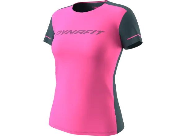 Dynafit Alpine 2 Damen T-Shirt Kurzarm Pink Glo