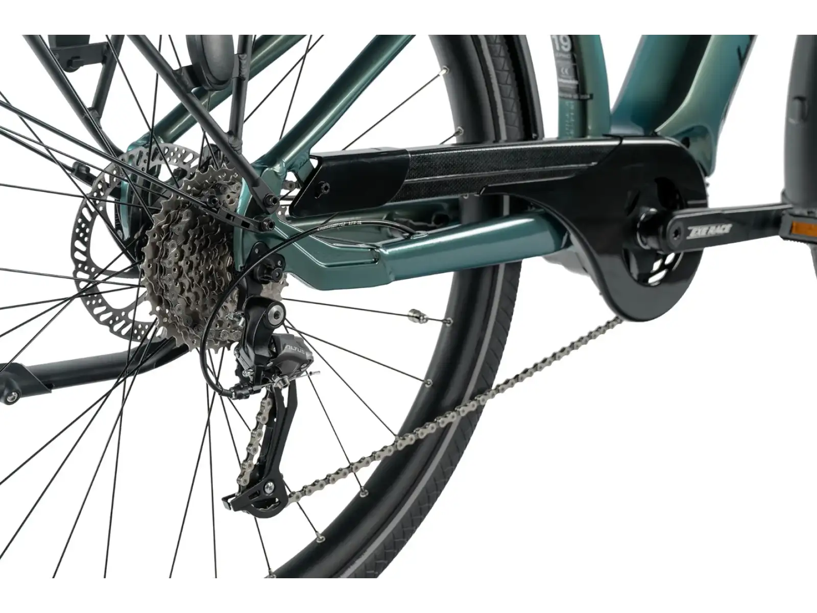 Leader Fox Denver 28 Herren-Trekking-E-Bike grün