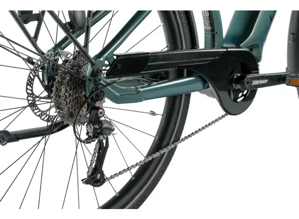 Leader Fox Denver 28 Herren-Trekking-E-Bike grün