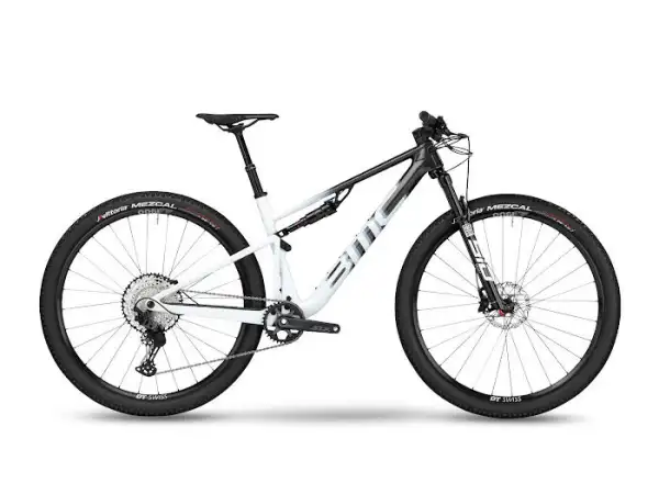 BMC Fourstroke THREE vollgefedertes Fahrrad Carbon/white