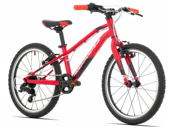 Rock Machine Thunder 20 Glanz Dunkelrot/Schwarz/Weiß Kinderfahrrad