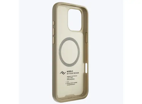 Peak Design Mobile Everyday Clarino Case für iPhone 16 Pro Max Handyhülle Bone