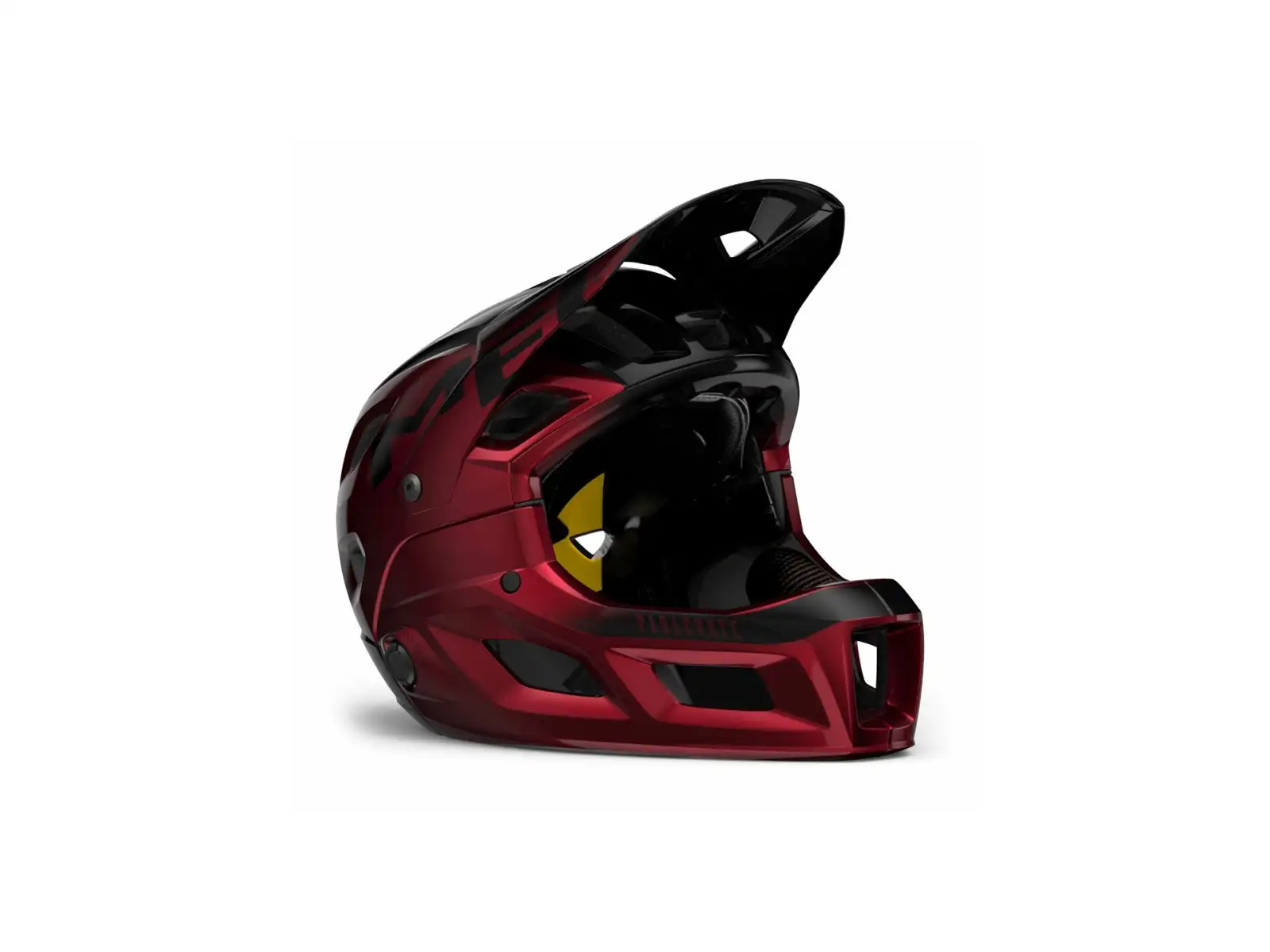 MET Parachute MCR MIPS Helm rot/schwarz metallic, Größe L (58-61 cm)