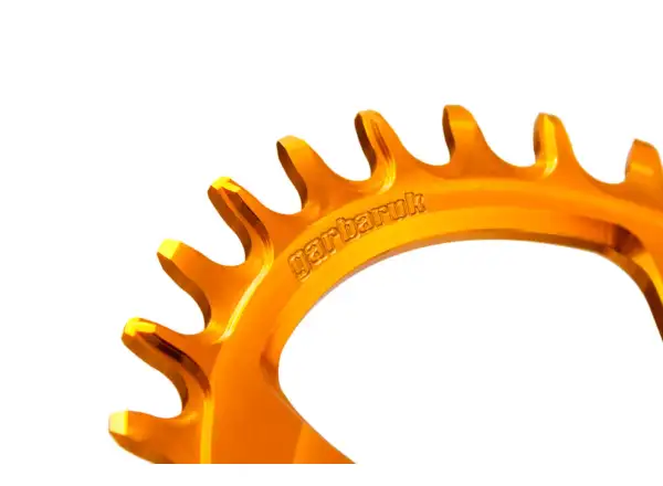 Garbaruk 104BCD runder Kettenblatt orange.