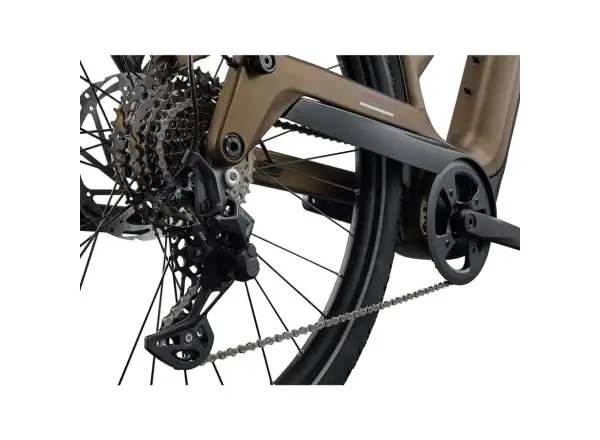 Giant Explore E+ 3 STA Trekking E-Bike Pyrite Brown