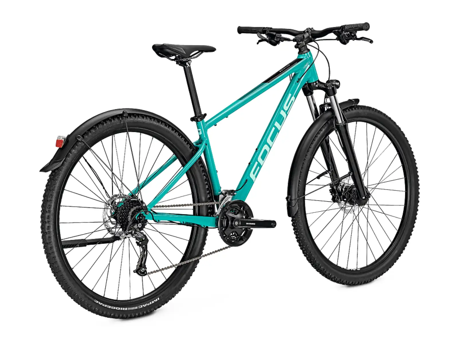 Focus Whistler 3.6 EQP DI 29" Mountainbike Blau Grün