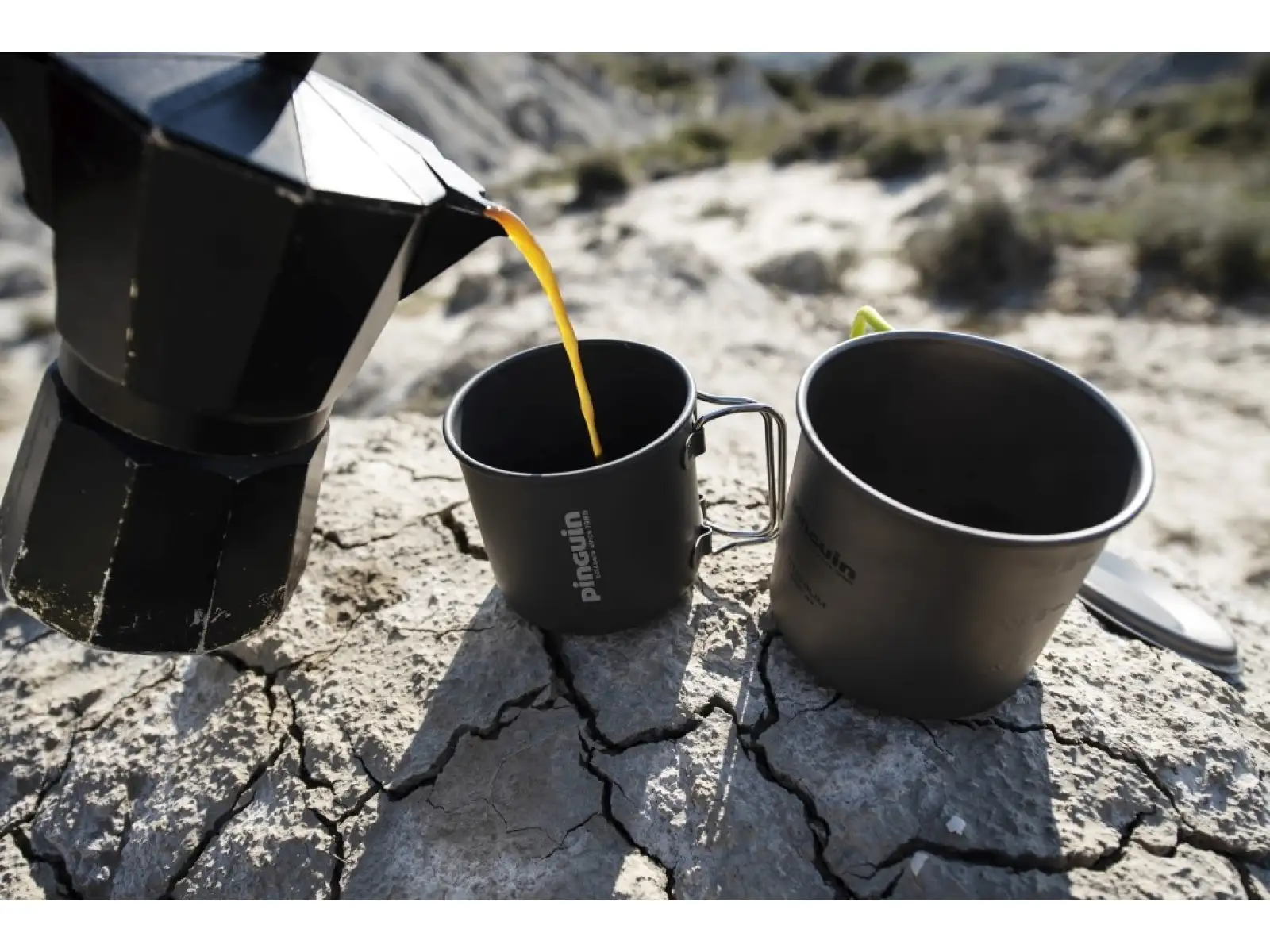 Pinguin Alu Becher