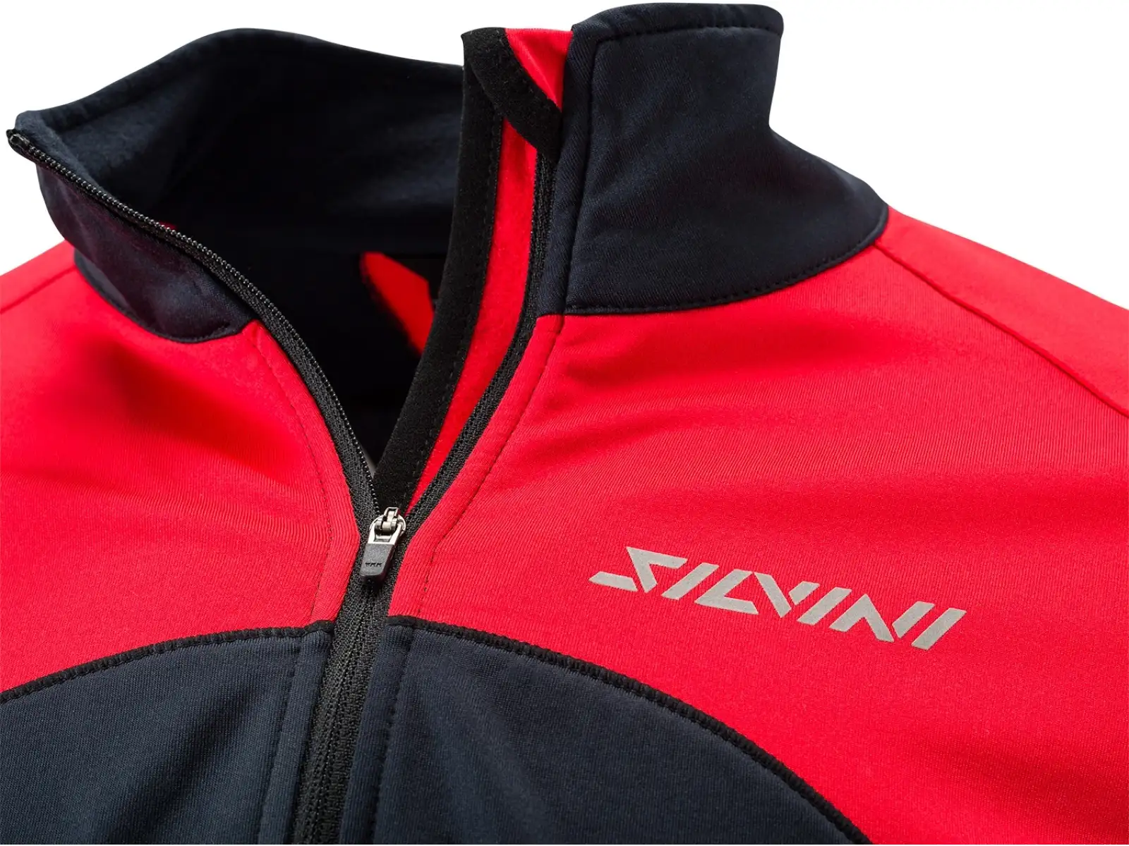 Silvini Kapuzenpullover Matese Pro schwarz-rot