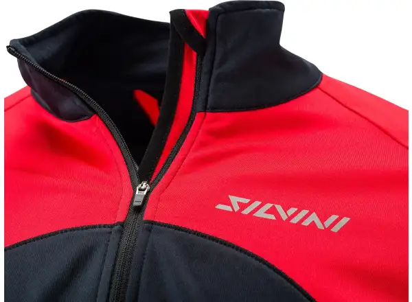 Silvini Kapuzenpullover Matese Pro schwarz-rot
