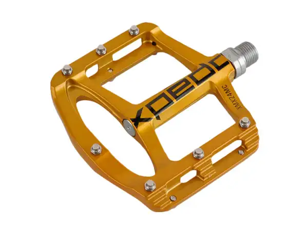 X-pedo Spry Plattformpedale Gold