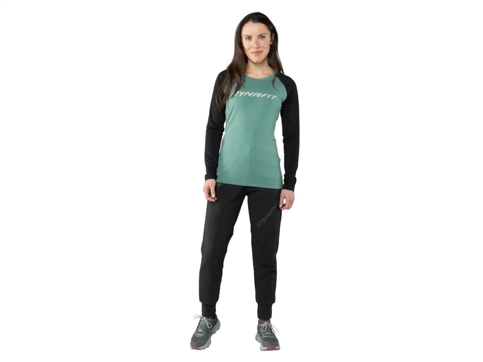 Dynafit 24/7 Damen langärmliges T-Shirt Atlantic