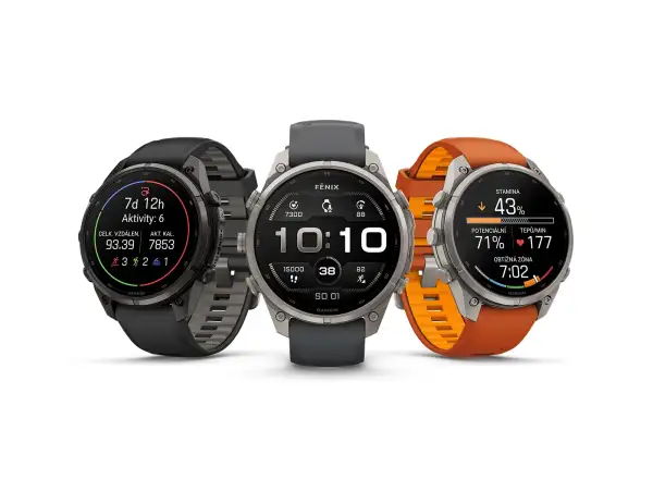 Garmin fenix 9 Pro inReach 43 mm Smartwatch Carbon gray DLC Titanium Black/Pebble gray