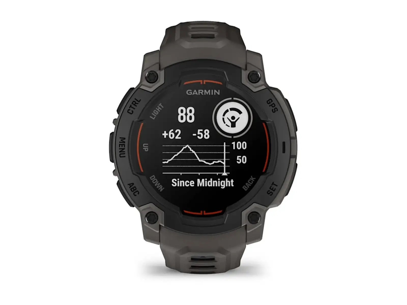 Garmin Instinct E 45 mm Smartwatch Black/Charcoal Armband