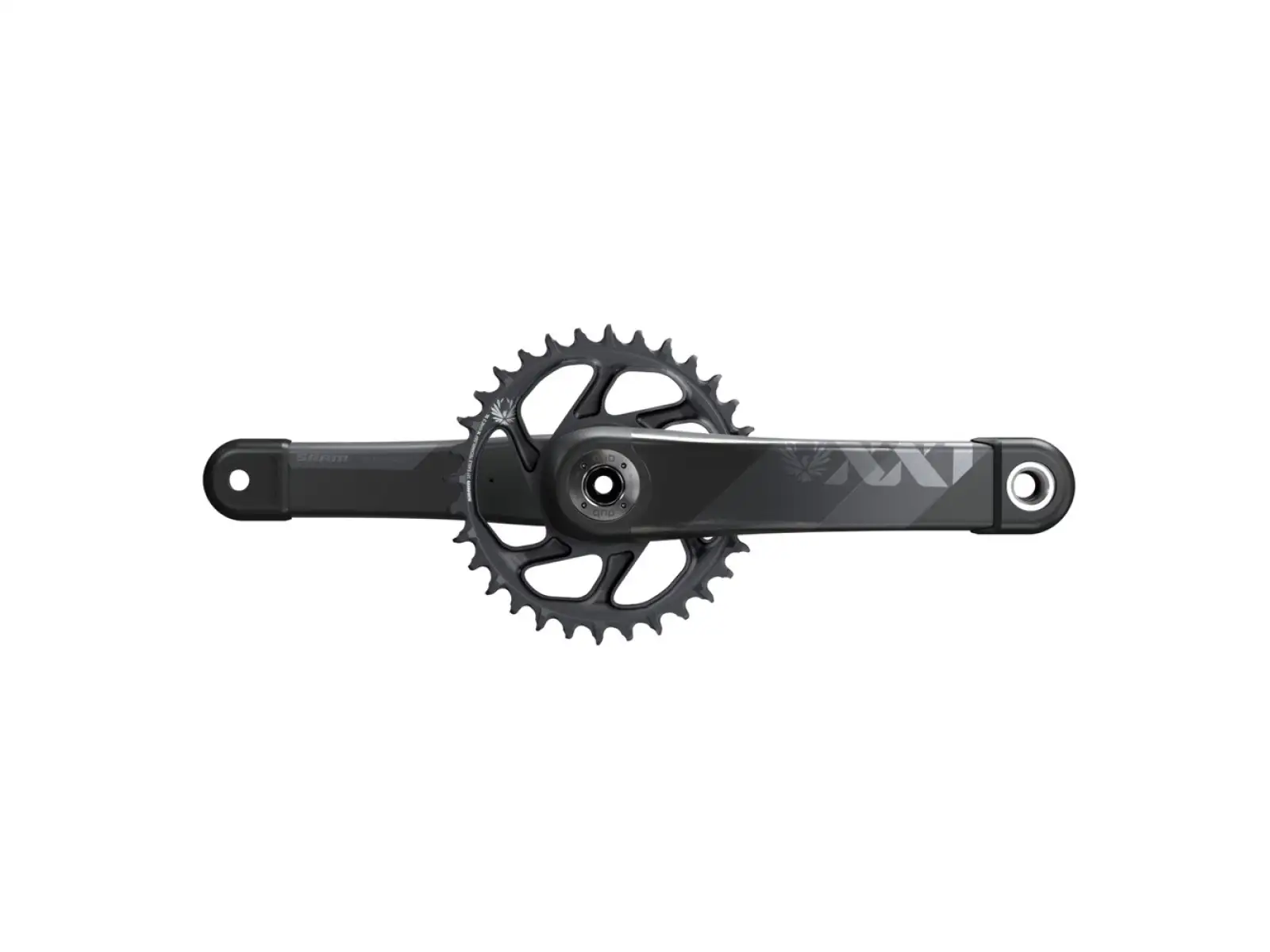 Sram XX1 Carbon Eagle DUB Boost Kurbeln 170 mm Kettenblatt 30 Zähne Grau AUSGEPACKT