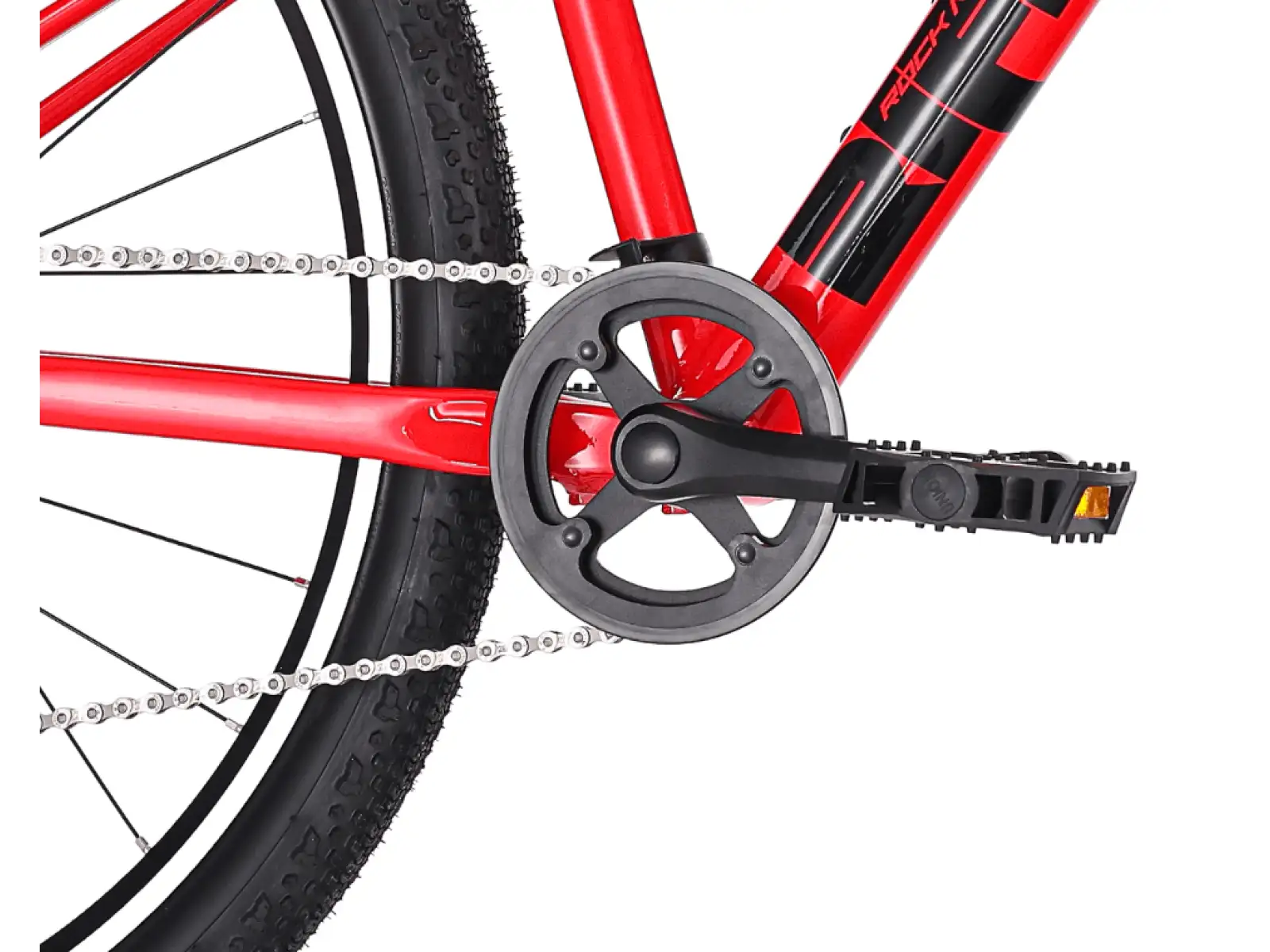 Rock Machine RIFF JR 27 Kinderfahrrad Gloss Fire Red