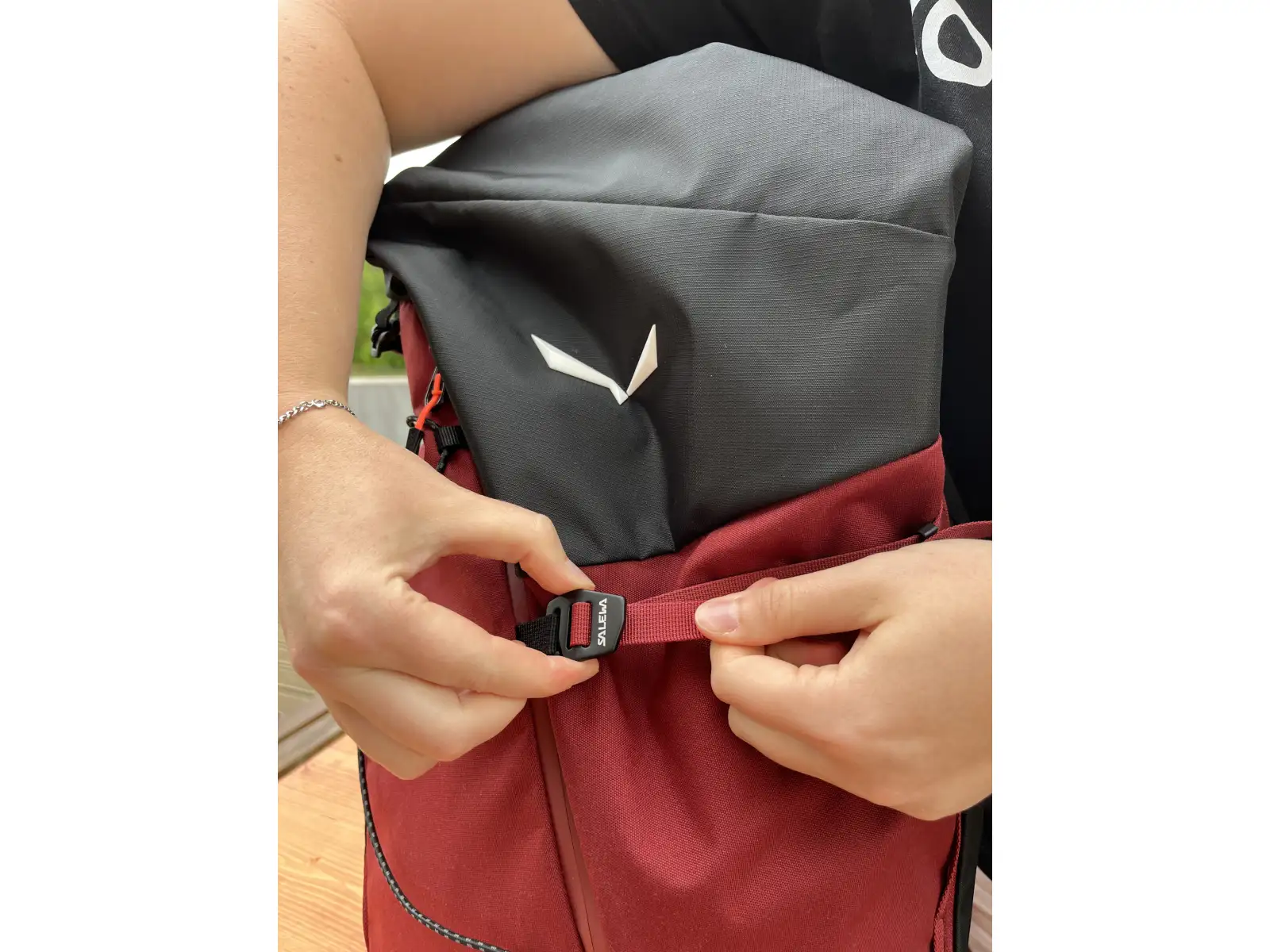 Salewa Puez Damen Rucksack 32 l + 5 l – Syrah/Black Out