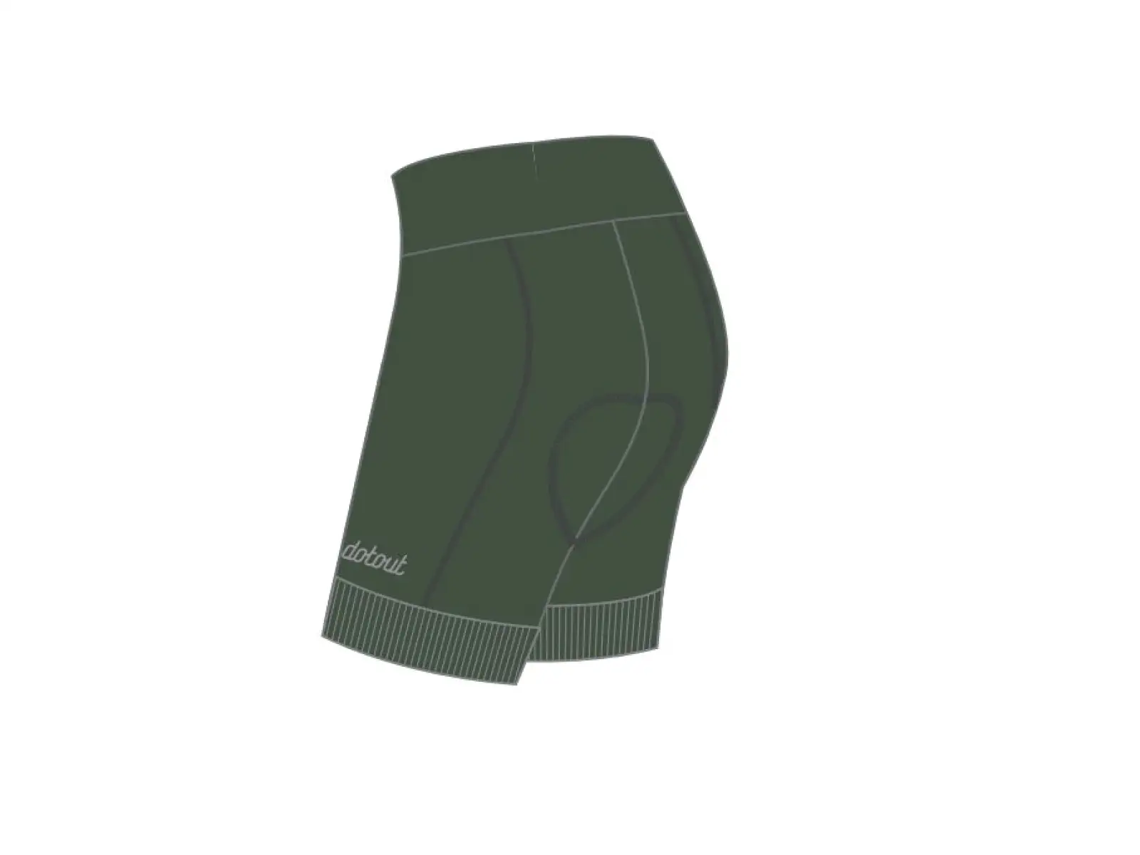 Dotout Cosmo Damen Shorts mit Polsterung Green
