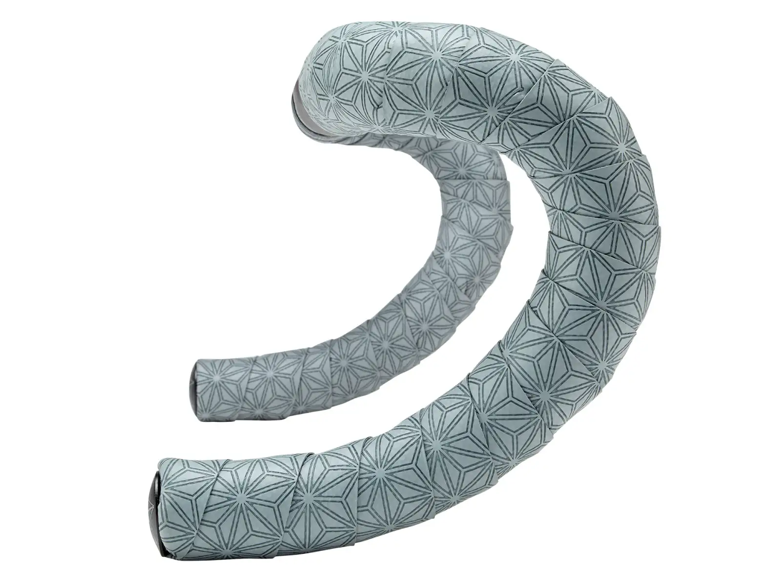 Supacaz Super Sticky Kush Classic Lenkerband Gun Metal mit Ano Black Plugs