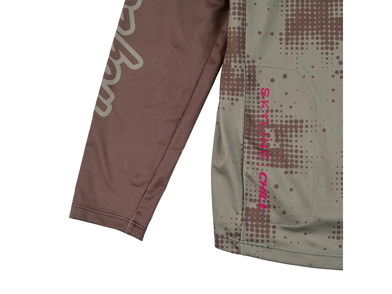 Troy Lee Designs Skyline Chill Herren Longsleeve Shirt Scattered Olive
