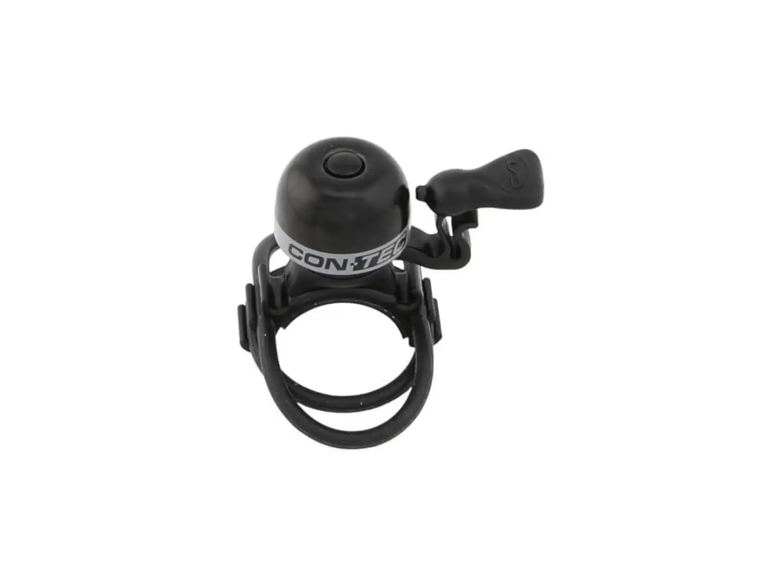 Contec Mini Bing Klingel schwarz/coolgrau