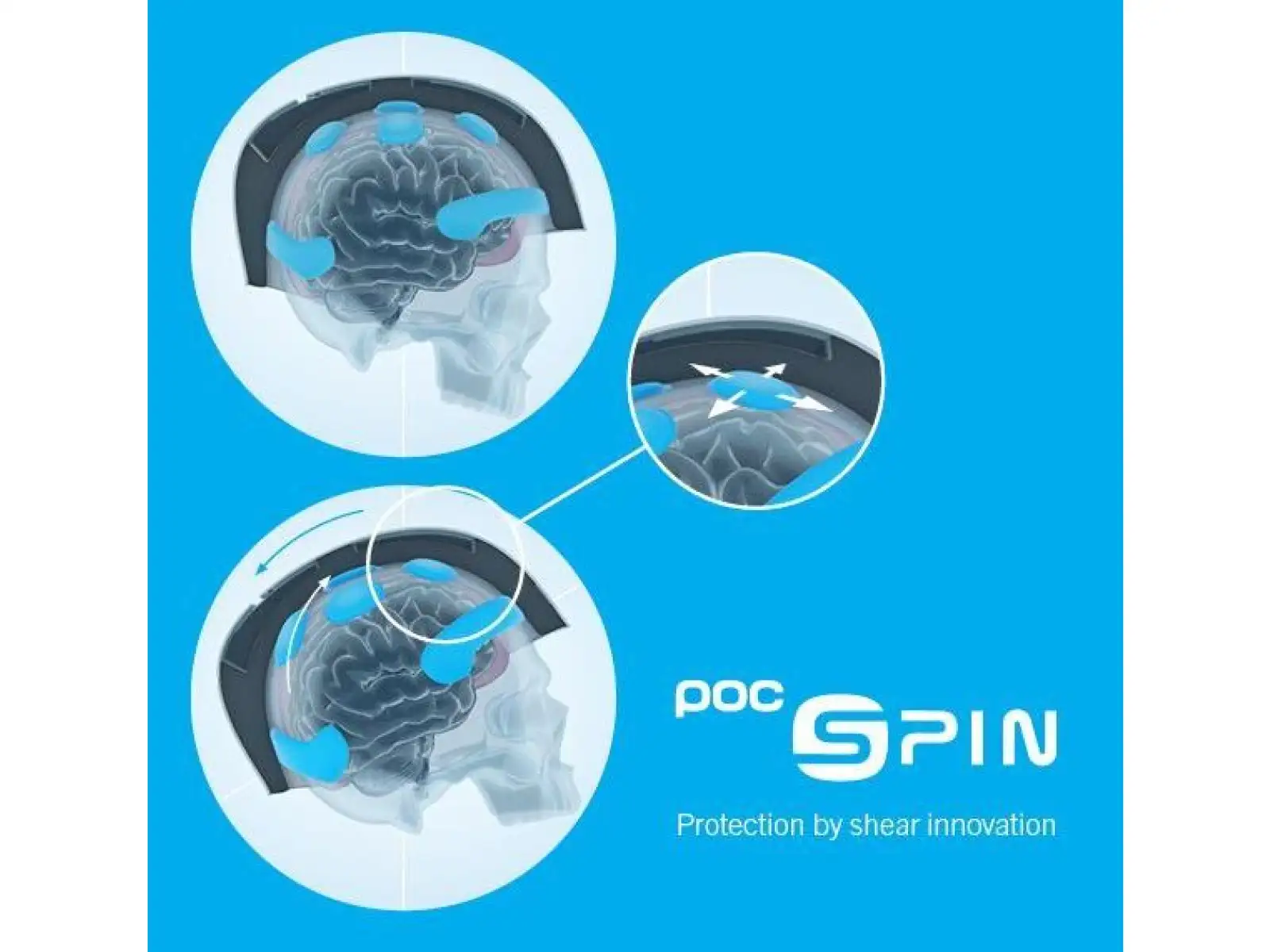 POC Ventral SPIN Helm Uranium Black Matt