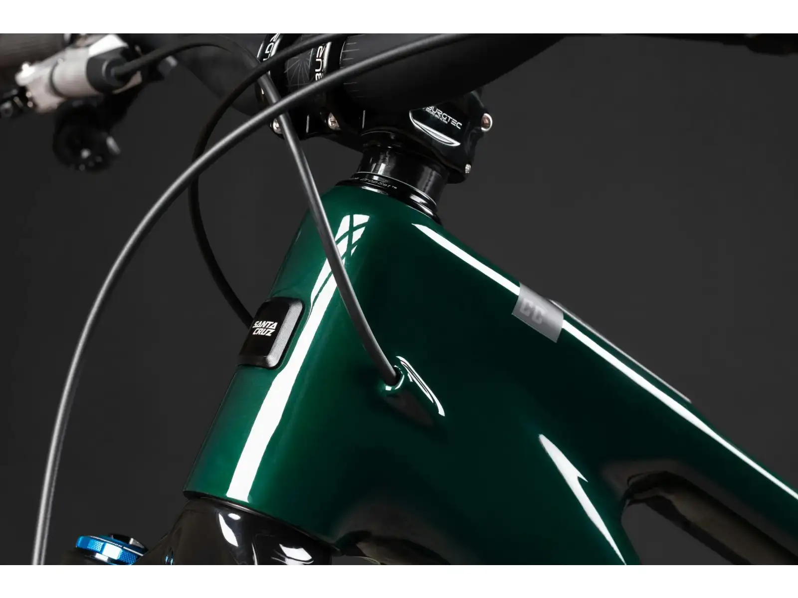 Santa Cruz Vala 1 C MX R-Kit CH Vollgefedertes E-Bike Gloss Grey