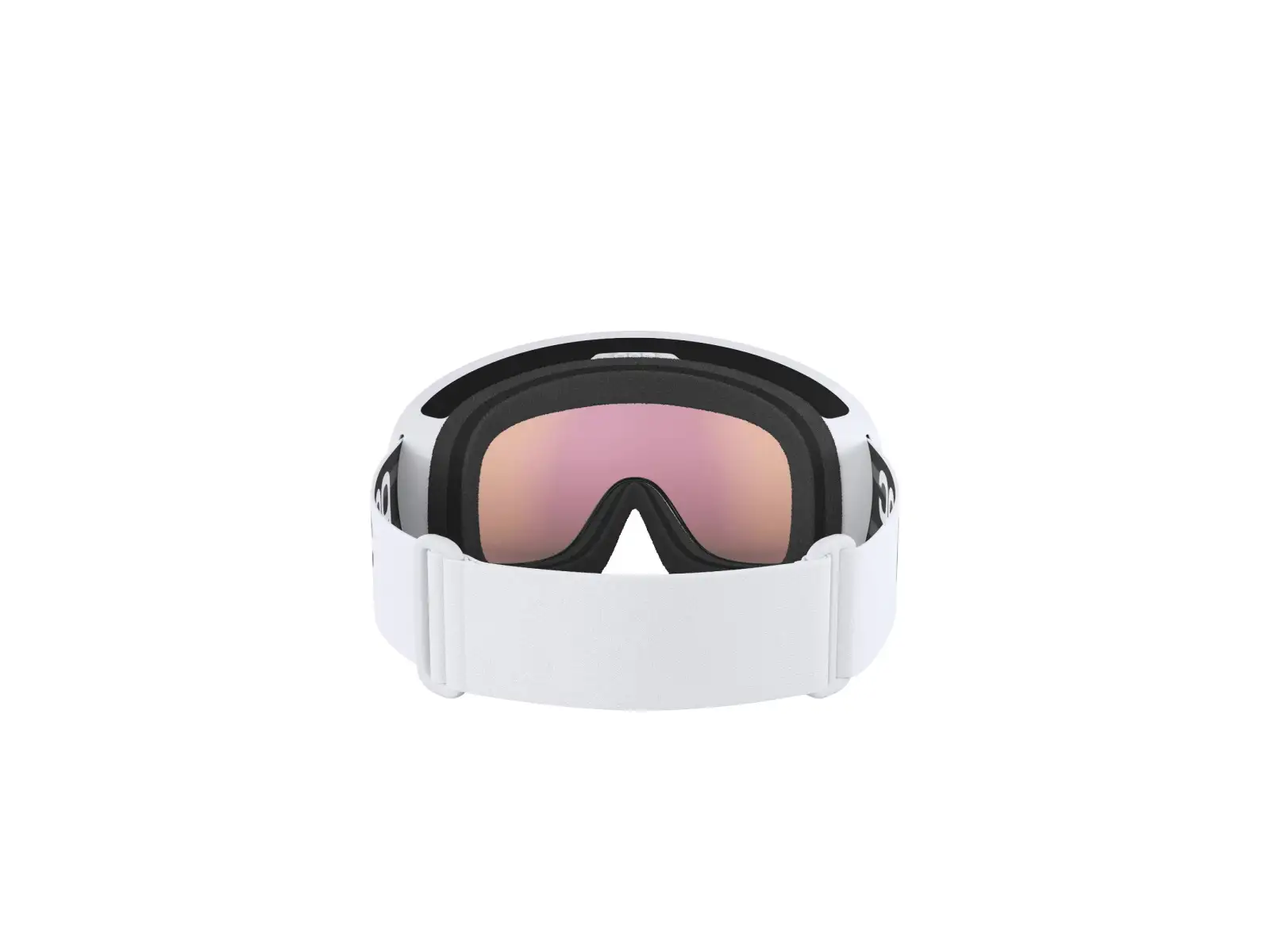 POC Fovea Skibrille Hydrogen White/Partly Sunny Orange
