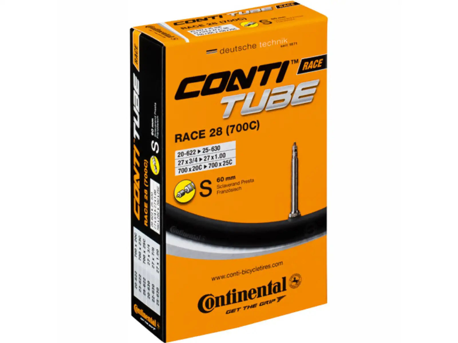 Continental Race Light 18-25/622 S60 Straßenschlauch