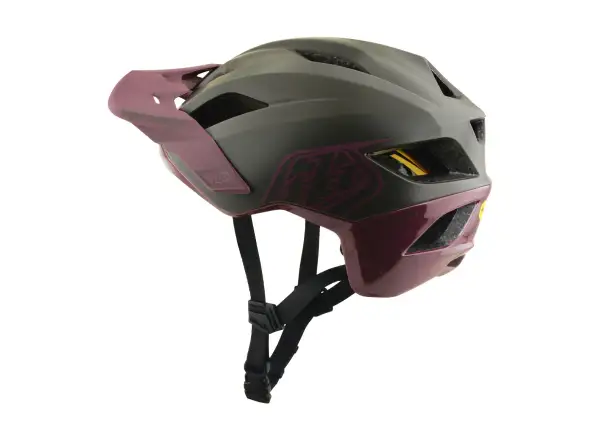 Troy Lee Designs Flowline MIPS Helm Point Caper/Prune