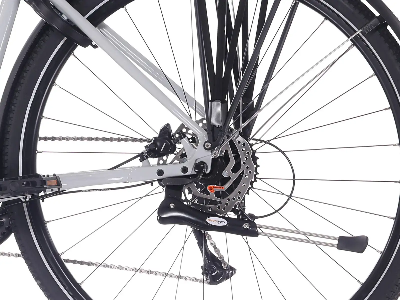 Rock Machine Rokk 40 Trekking Fahrrad Gloss Limerock Grey