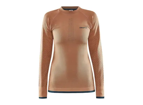 Craft ADV Warm Intensity Damen Langarmshirt Orange.
