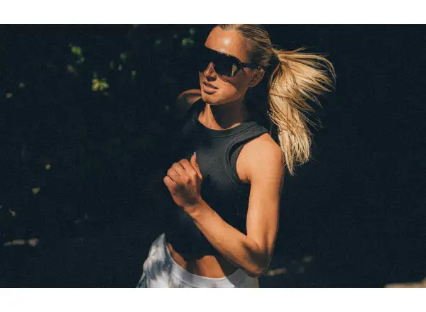 100% S2 Sonnenbrille – Gloss Black Havana / Soft Gold Mirror