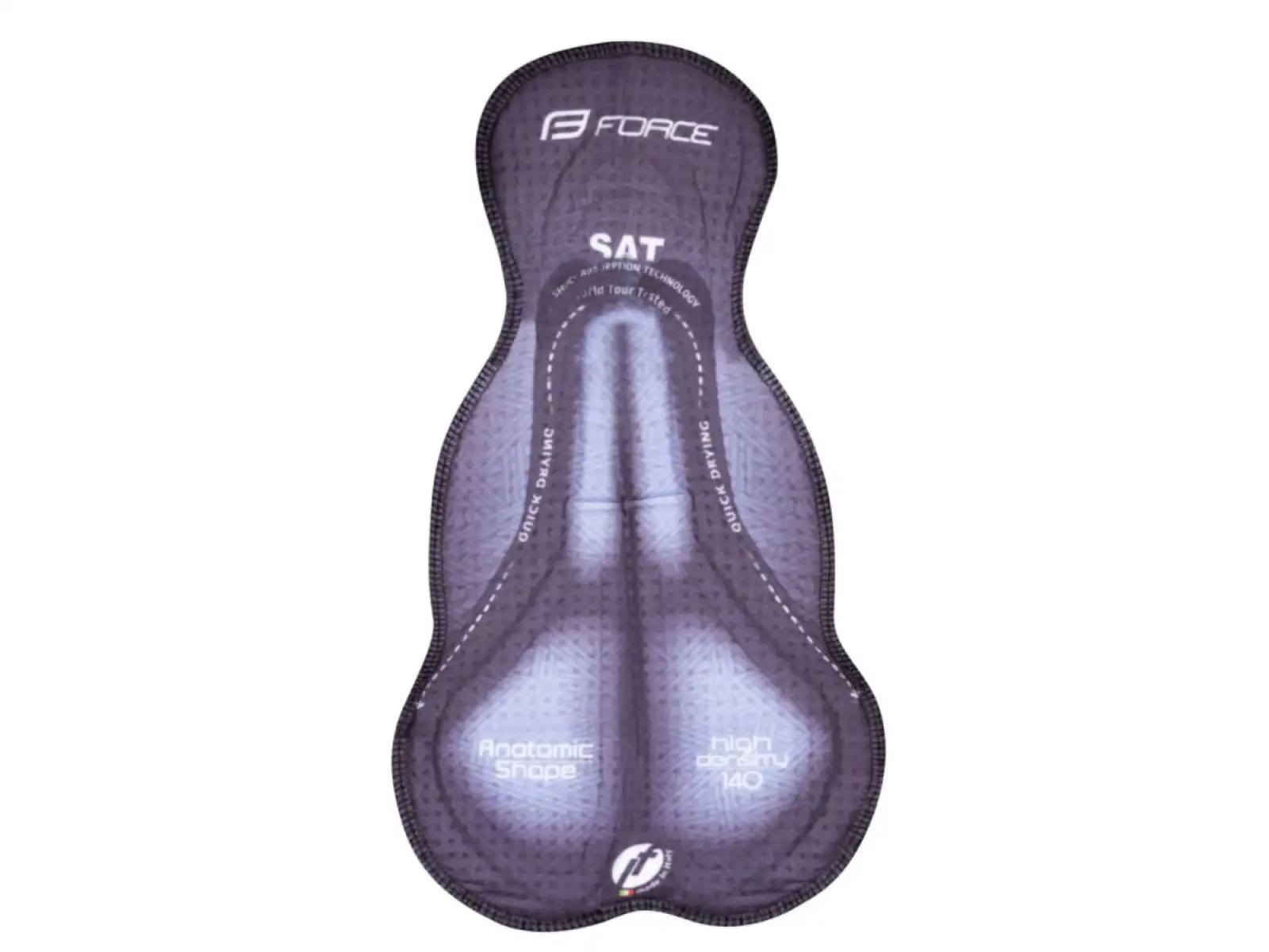 Force Extreme Herrenhose mit Latz und Einlage Schwarz
