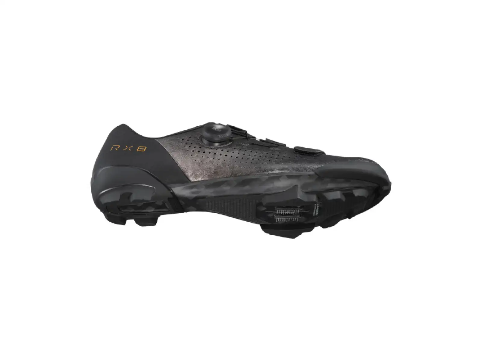 Shimano SH-RX801 Herren Gravel-Schuhe Schwarz