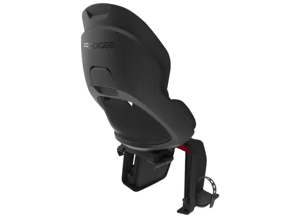 Prodigee Icon Kindersitz hinten am Gepäckträger Schwarz