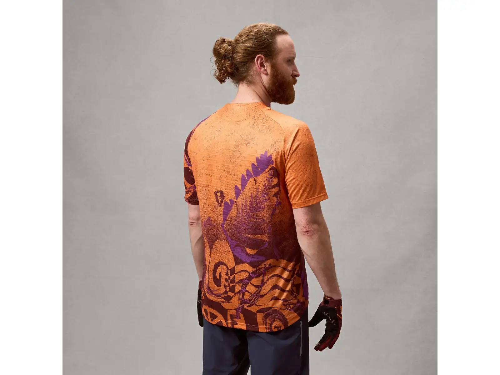Endura Singletrack Herren-Trikot Kurzarm Orange