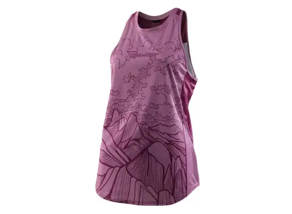 Troy Lee Designs Luxe Micayla Damen Tank Top Gatto Rosewood