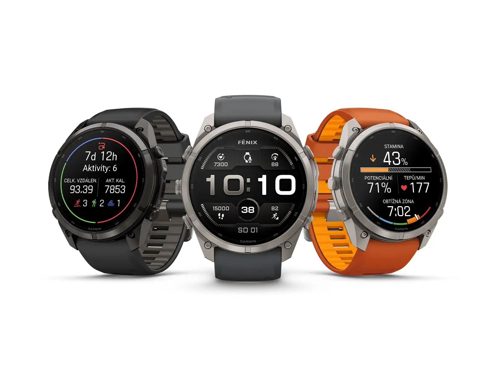 Garmin Fénix 9 Pro inReach 47 mm Smartwatch Carbon gray DLC Titanium Black/Pebble gray