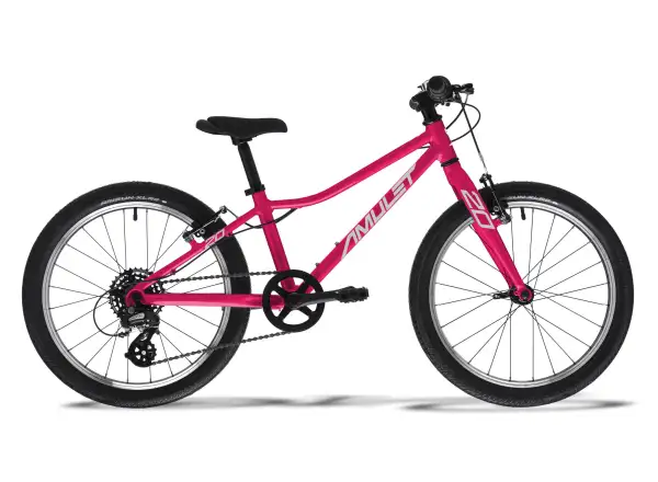 AMULET 20 Fun Kinderfahrrad raspberry pearl/silver