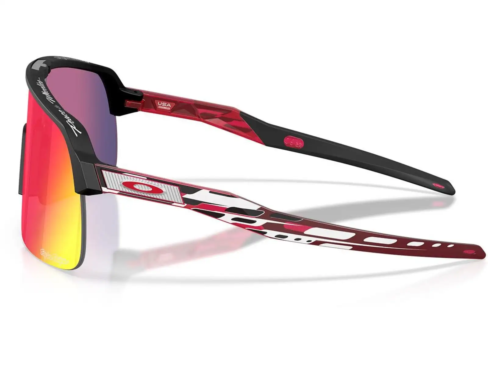 Oakley Sutro Lite Sportbrille TLD Matte Black/Prizm Road
