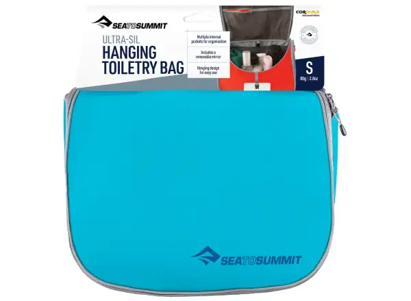 Sea to Summit Hanging Toiletry Bag Small hängende Kulturtasche Atoll Blue