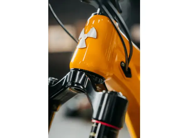 Nukeproof Mega 297 Pro Alloy Eagle 90 vollgefedertes Fahrrad Yellow