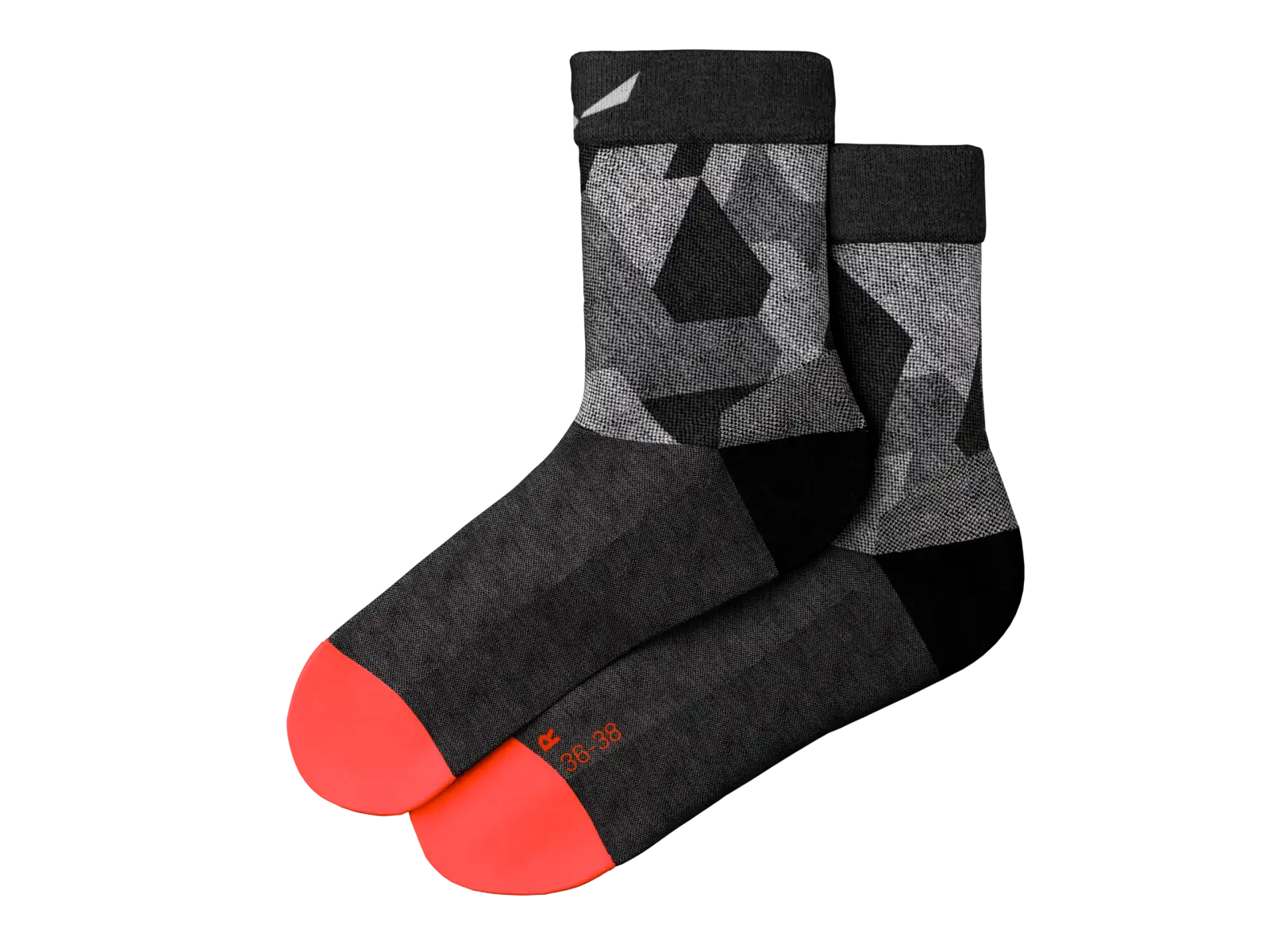 Salewa Pedroc Camo Alpine Merino Quarter Damensocken in Schwarz