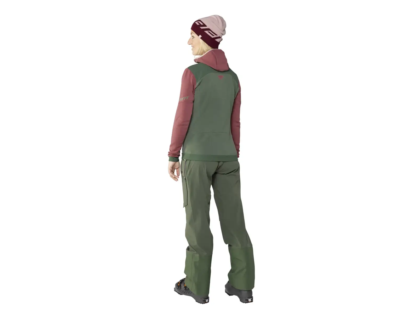 Dynafit Tigard 3L Stretch Damenhose Thyme
