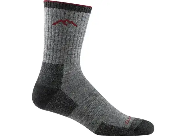 Darn Tough Hiker Micro Crew Midweight with Cushion Herren Socken Charcoal