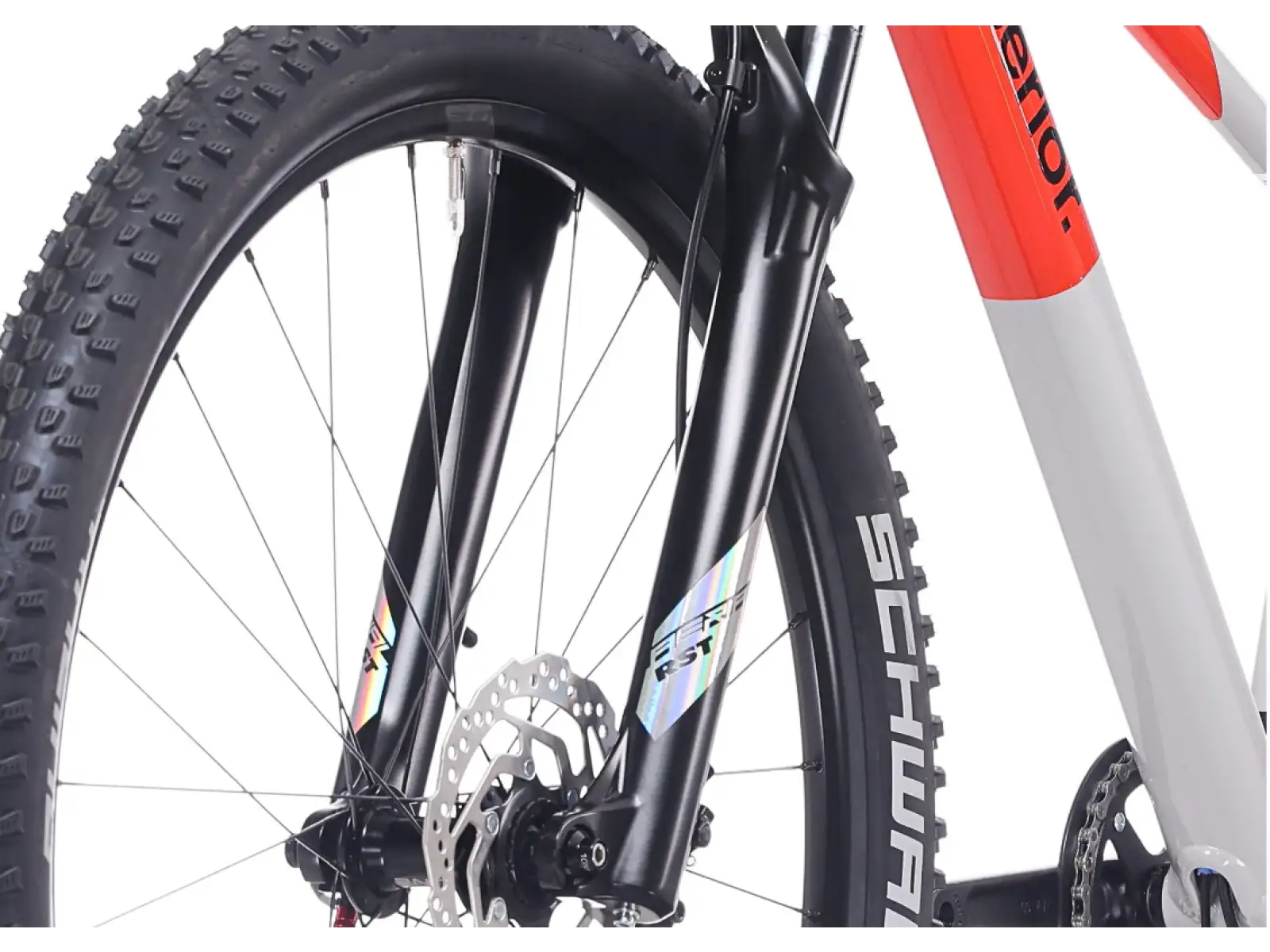 Superior Team 27.3 Kinder-Mountainbike – Gloss Grey/Red