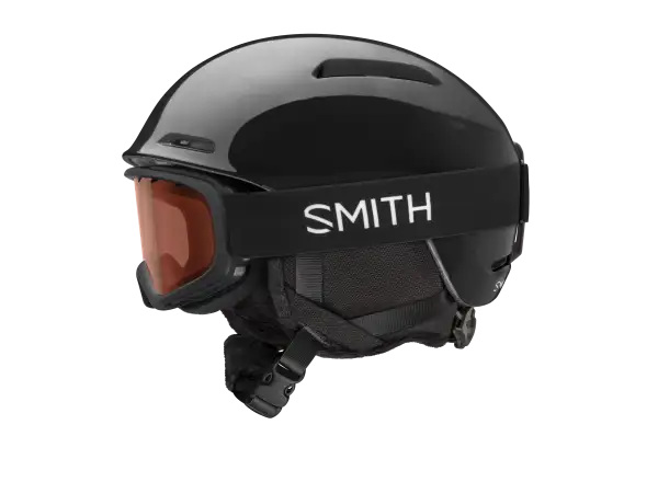 Smith Glide Jr. Skihelm Black