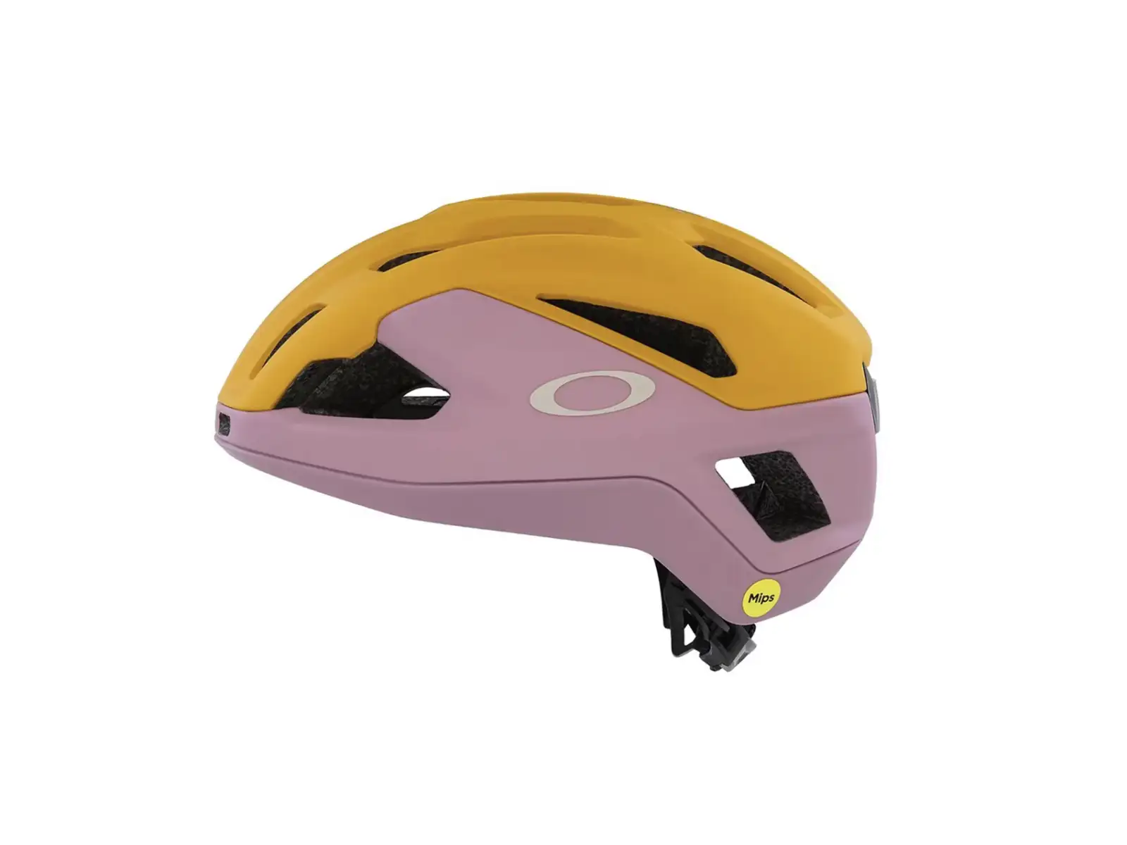 Oakley ARO3 Endurance Rennradhelm Mustard Hazy Geo Gradient Mist