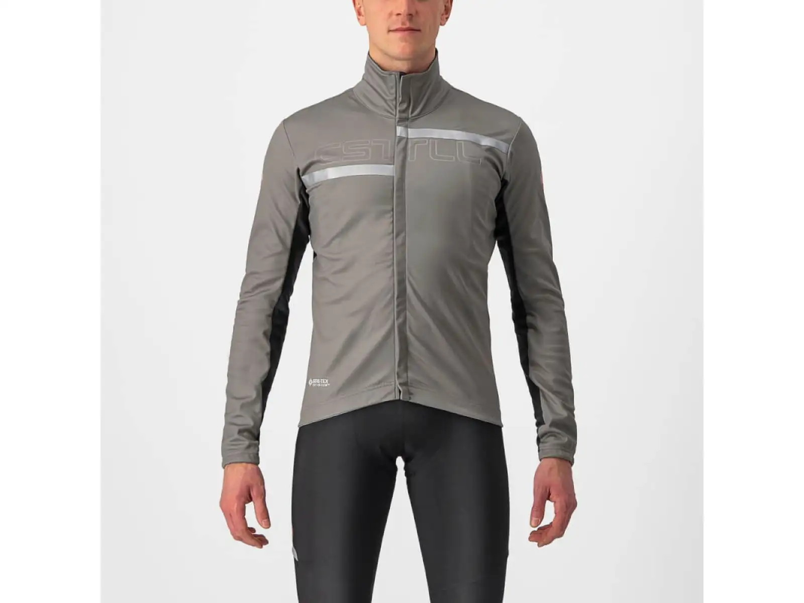 Castelli Transition 2 Herrenjacke nickel gray/gray